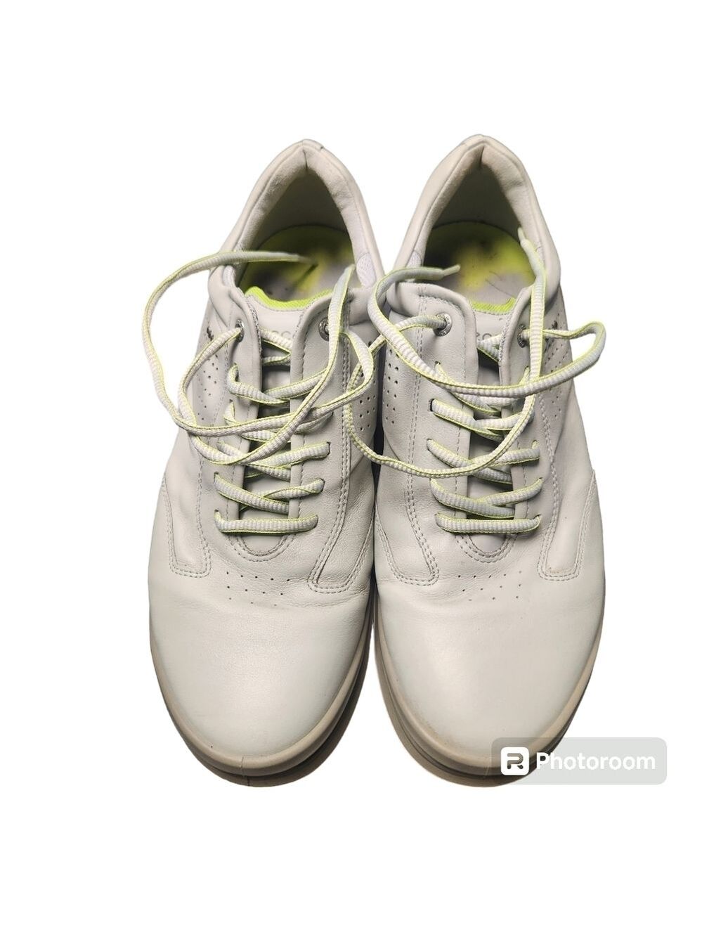 ECCO Cage Pro Men's Golf Shoe. Color Gray. Size:45 (11/11.5 US) Extra Width 